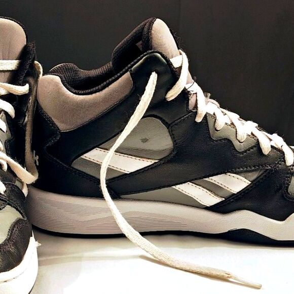 Men's Reebok Royal 2 High Top Sneakers Black Grey Basketball Shoe US Size 9.5 - Picture 9 of 13